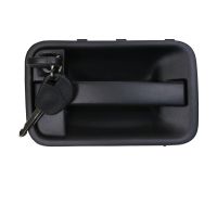 Door handle front left with cylinder