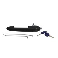 Door handle front left with cylinder