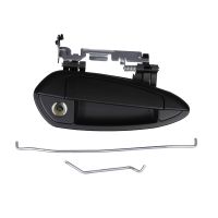 Door handle front right plastic 5-door