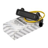 Hand activation sensor for rear door handle