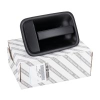 Sliding door handle on the left