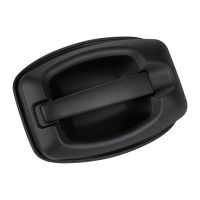 Outside door handle in front right black