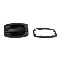 Outside door handle front left / rear door black
