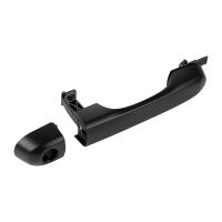 Door handle in front on the left outside