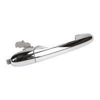 Door handle chrome shiny right