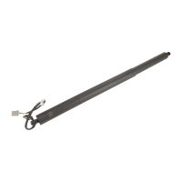 Electric tailgate gas spring, rear left