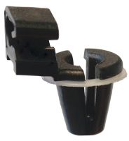 Mountings, clips black