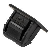 Bracket engine hood insulating mat