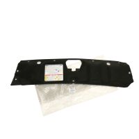 Engine hood insulating mat one-piece