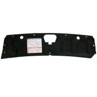 Engine hood insulating mat one-piece