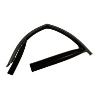 Door seal for the window pane left