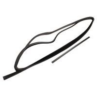 Door seal top for the window top left