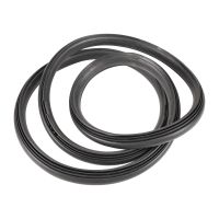 Profile rubber window gasket for the rear door