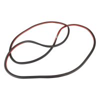 Profile rubber door seal, left front door
