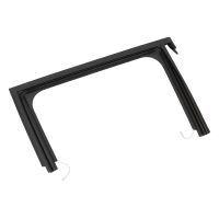 Profile rubber, door window seal rear right