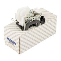 Door closing & opening mechanism in front on the left