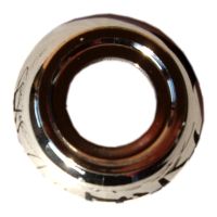 Fensterkurbelrosette chrom