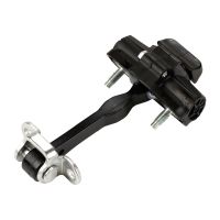 Door stop strap at the rear on both sides