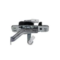 Striker in sliding door at the top left