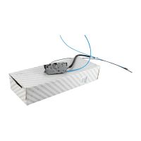 Sliding door lock on the right