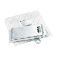 Rear door hinge at the top left or right