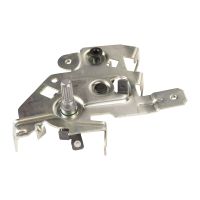 Sliding door lock on the right