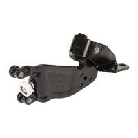 Sliding door guide on the left