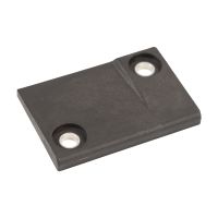 Plate covering rear door bottom