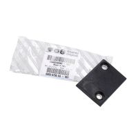 Plate covering rear door bottom