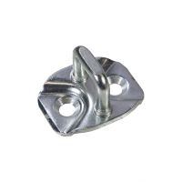 Lock latch for door front