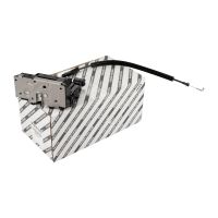 Door lock at the rear left