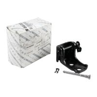 Hinge for the front door on the top left