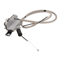 Sliding door lock on the right