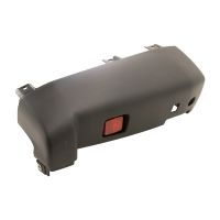 Left black rear bumper corner