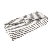 Decorative strip for the front bumper model emblem