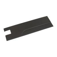 Door trim strip at the rear left