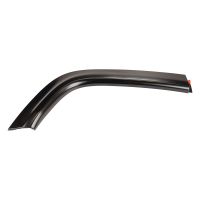 Decorative strip at the rear right of the fender