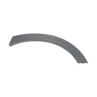 Trim strip at the rear left of the fender