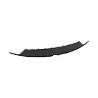 Decorative strip for the center of the front bumper