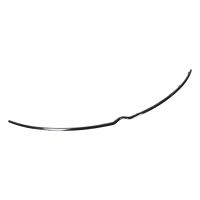 Decorative trim for the front bumper