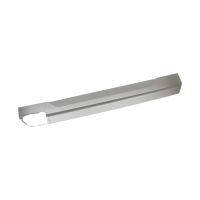 Decorative trim strip for the lower rear bumper