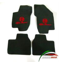 Foot mat set velour