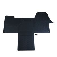 Foot mat set rubber front