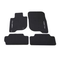Foot mat set velour