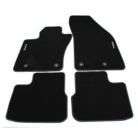 Foot mat set velour