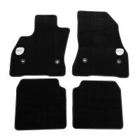 Velor floor mats with pattern and 500 logo