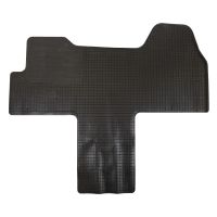 Rubber doormat with slightly raised edge