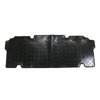 Rubber foot mat Rono black flatbed truck / double-cab