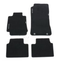 Floor mats set of 4 velor with white embroidered Giulia logo