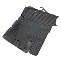 3-part rubber floor mat